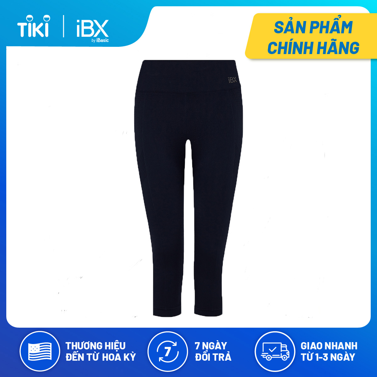 Quần thể thao nữ form lửng tập Yoga, Gym IBX IBX057P