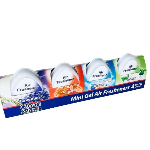 Combo 4 Hộp Gel Sáp Thơm Khử Mùi Korea Hương Hoa Tự Nhiên Thơm Mát Dài Lâu