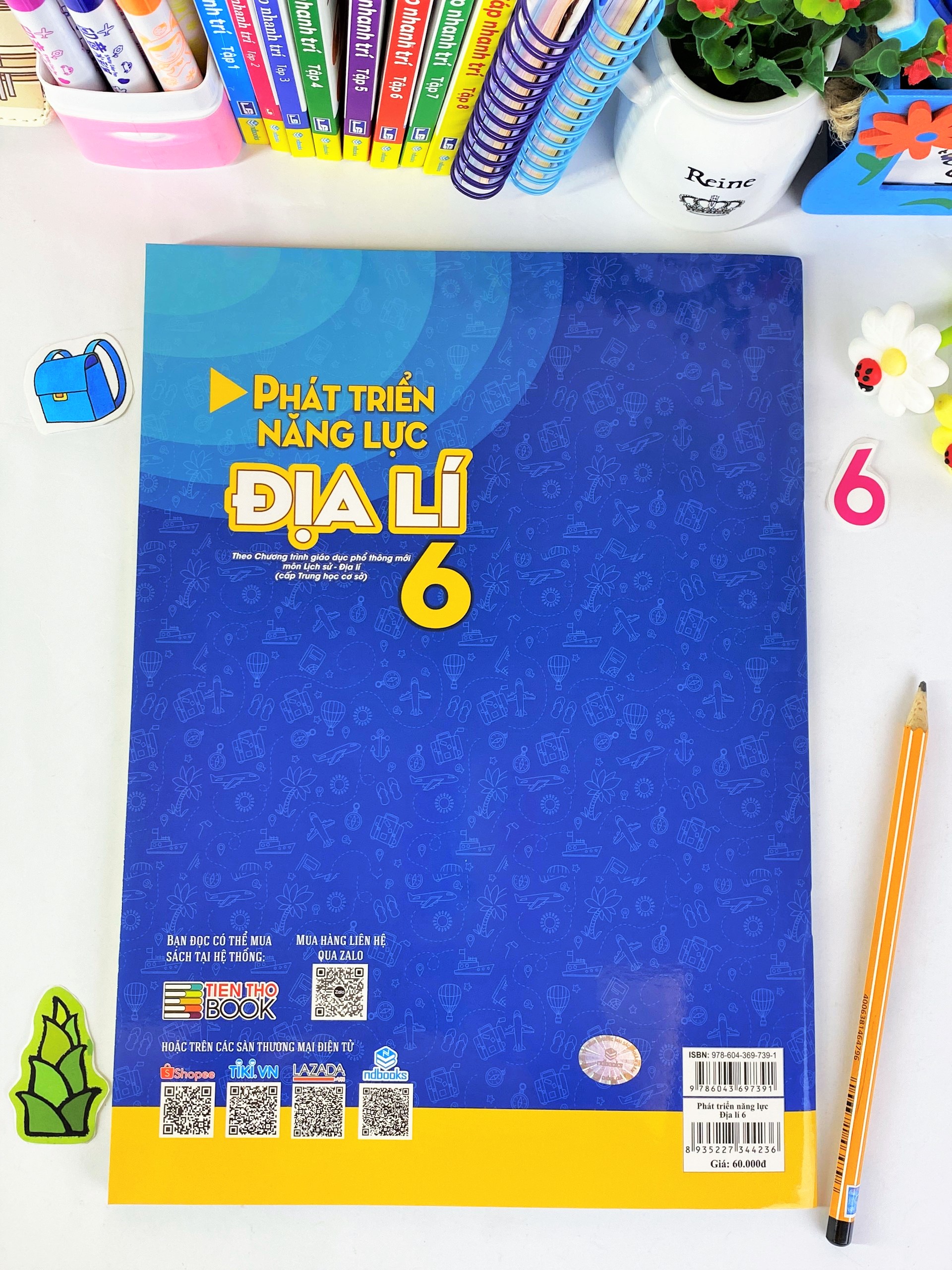 Sách - Phát Triển Năng Lực Địa Lí Lớp 6 - ndbooks