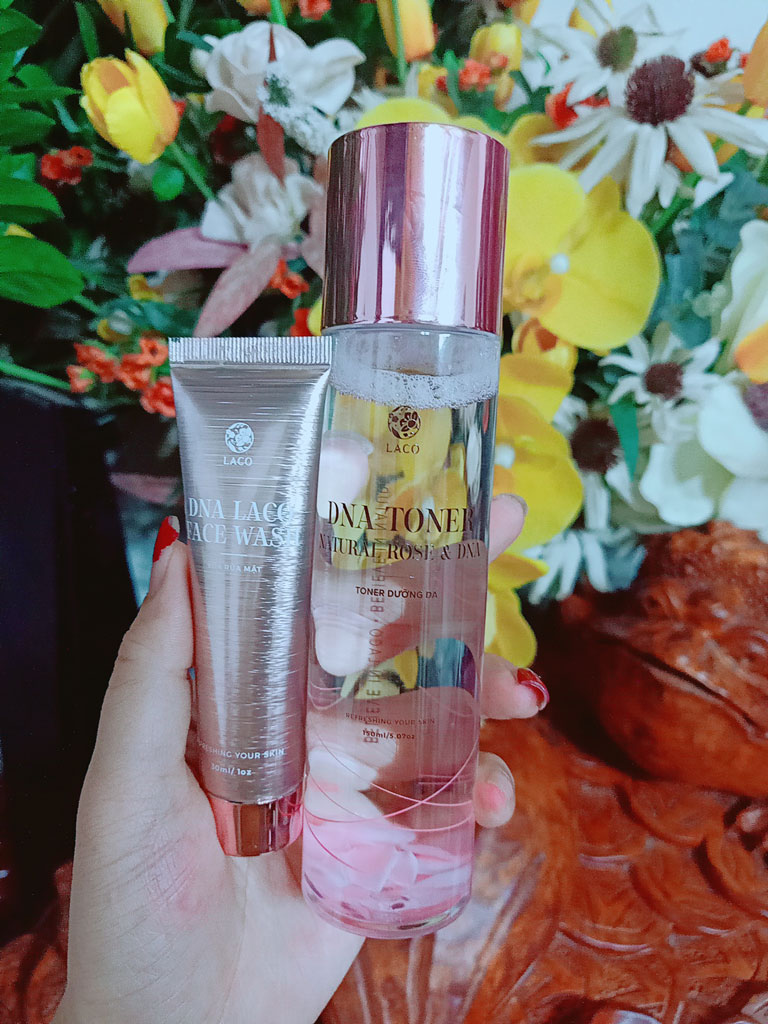 DNA Toner &amp; Nature Rose – Toner Dưỡng Da Laco