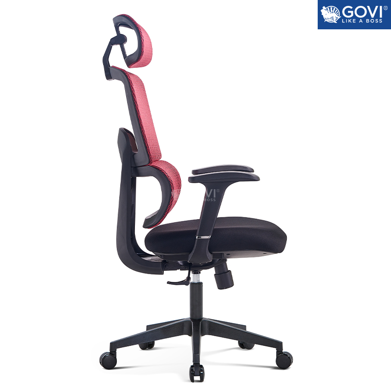 Ghế công thái học Ergonomic GOVI Win W05A - Khung ghế chắc chắn, vải lưới nhập khẩu thoáng mát, thiết kế tinh tế