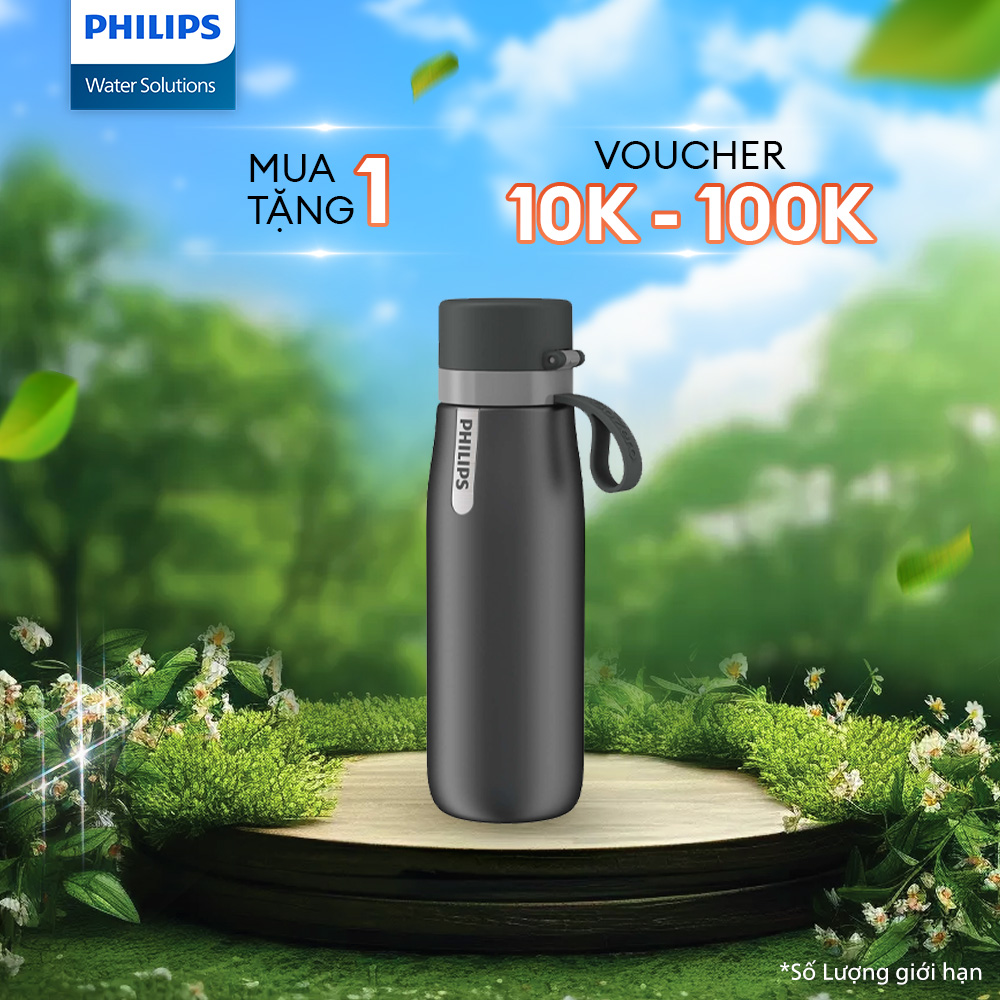 Bình giữ nhiệt Daily Insulated Philips AWP2772GR/97 - màu xám đen