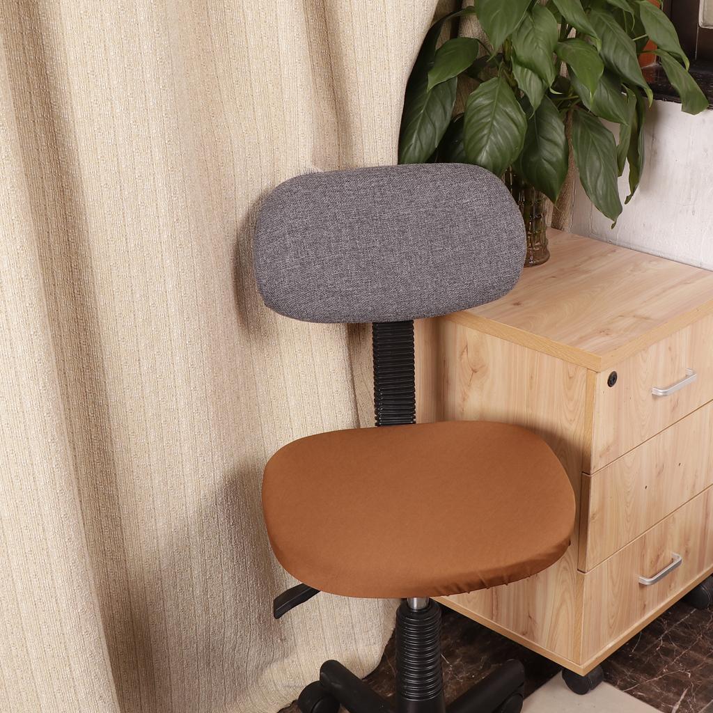 6pcs Round Chair Seat Cushion Cover Mat Protector Bar Stool Pad Slipcovers