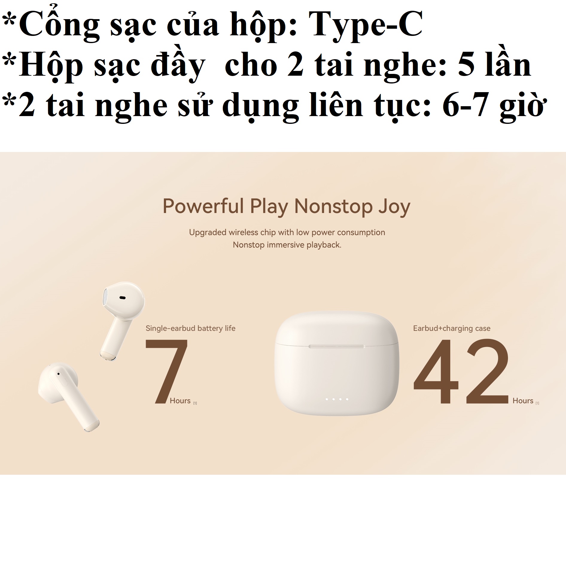 Tai nghe Bluetooth V5.3 khử tiếng ồn pin lâu Remax CozyBuds 2E _ Hàng chính hãng