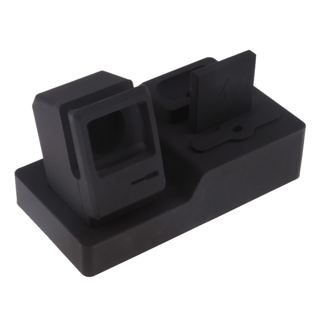 3 In 1 Silicone Charger Stand Charging Dock Station for  Devices