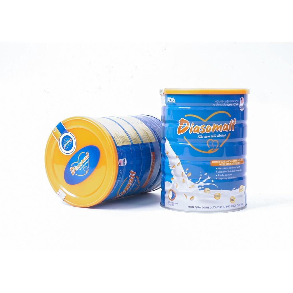 Sữa non tiểu đường Diasomalt 850g - Dinh dưỡng cho người tiểu đường - Ổn định đường huyết