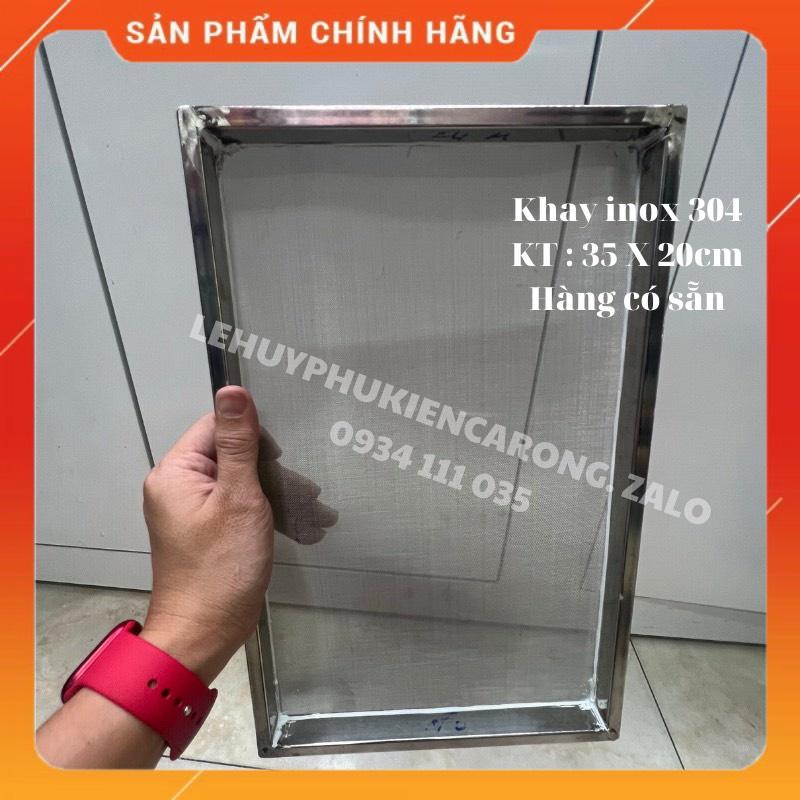 Khay Tách Phân Hồ Cá INOX 304, Khay Lọc, Tách Cặn Bẩn Kích Thước Làm Theo Yêu Cầu
