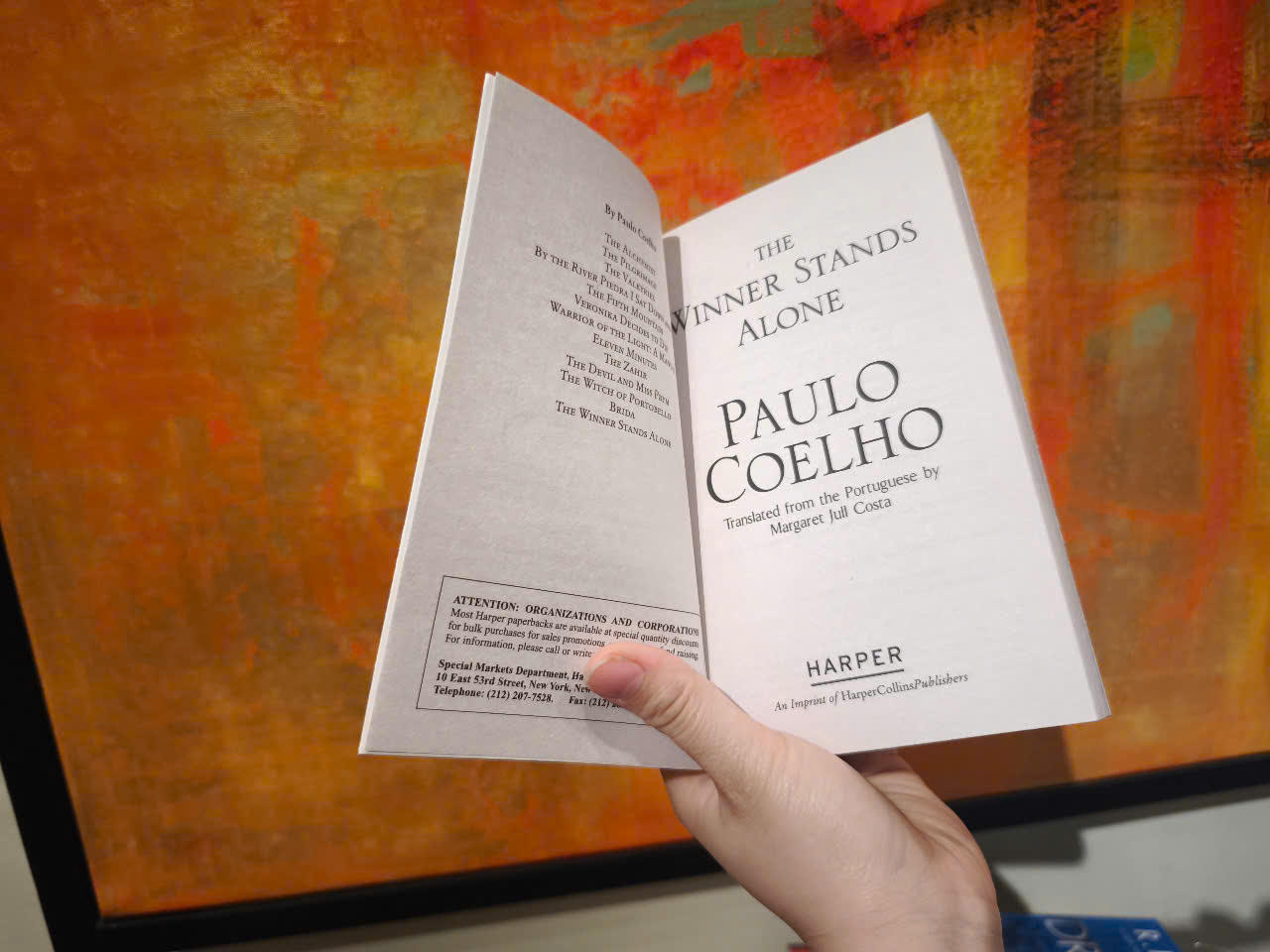 Sách - The Winner Stands Alone by Paulo Coelho - Mass Market Paperback US - Ngoại văn nhập khẩu