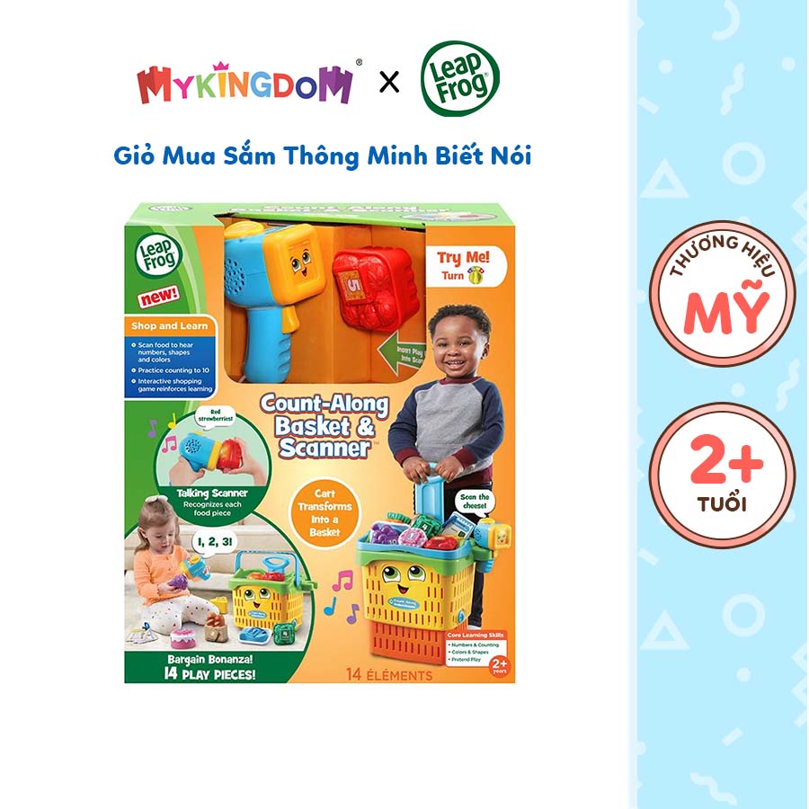 Đồ Chơi LEAPFROG Giỏ Mua Sắm Thông Minh Biết Nói 80-614200