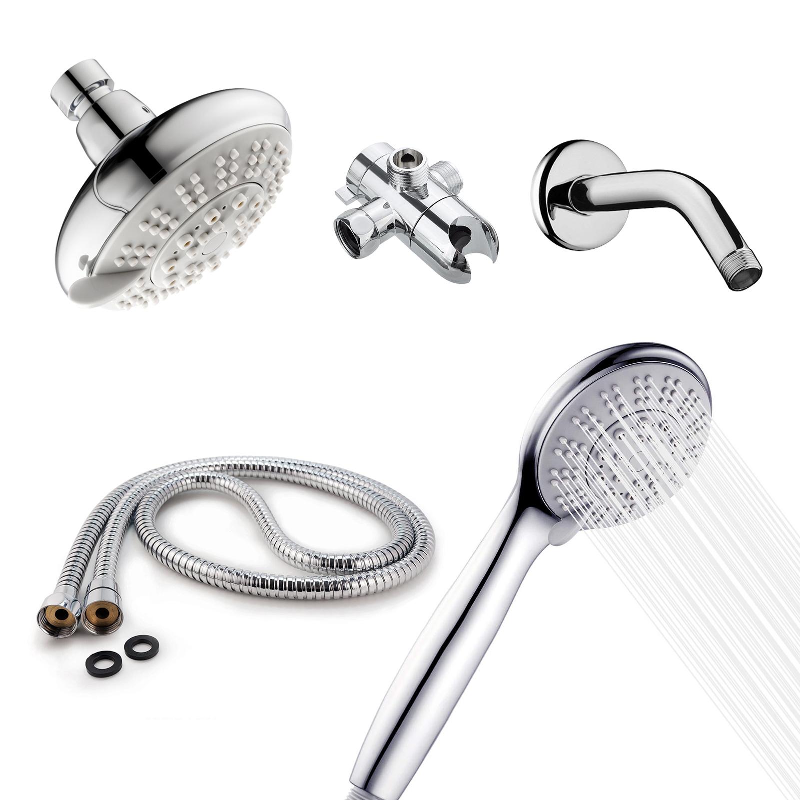 Vòi sen 5 chế độ và giá đỡ vòi hoa sen