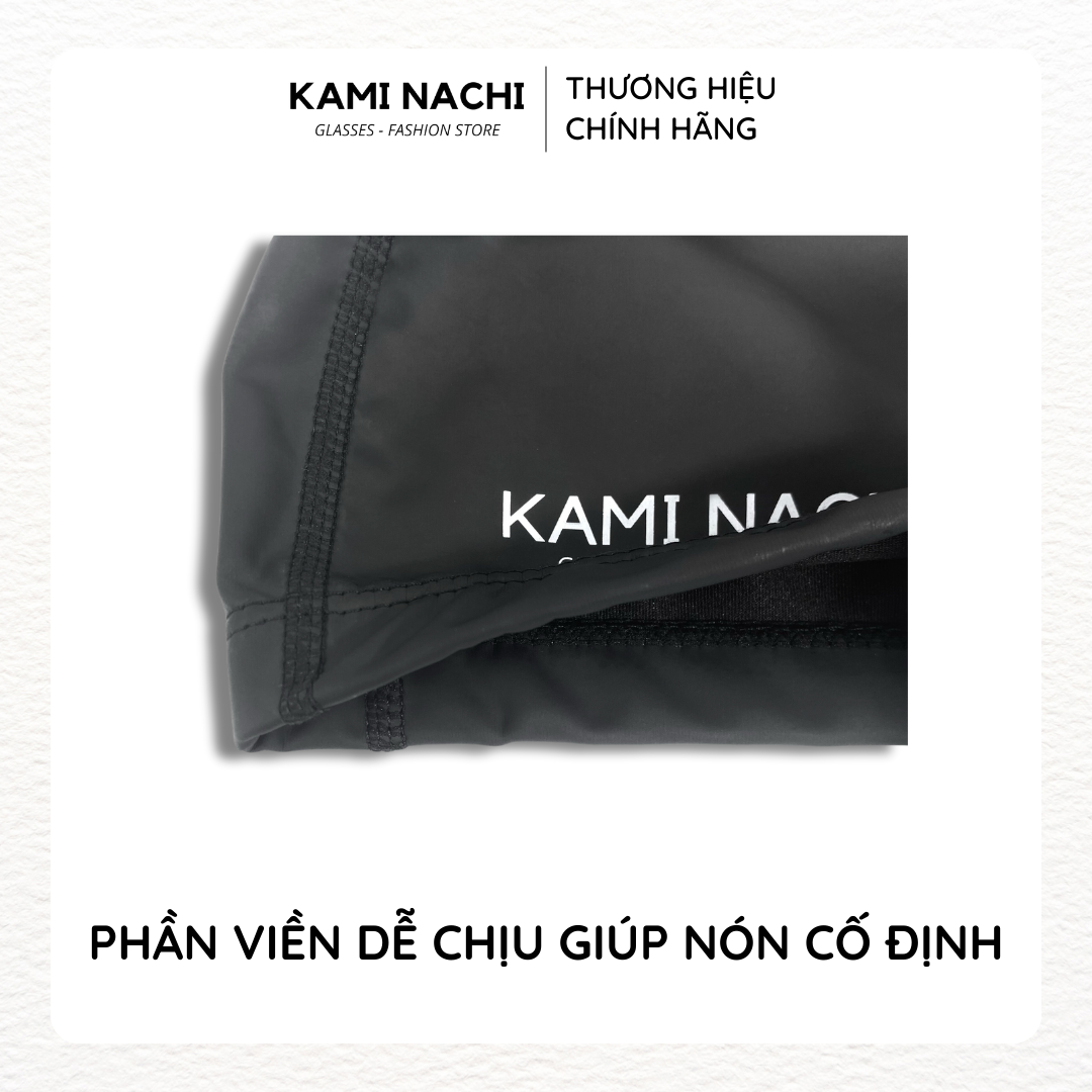 Nón bơi silicone trượt nước, giúp bảo vệ tóc và gọn gàng hơn khi đeo kính bơi chính hãng KAMI NACHI