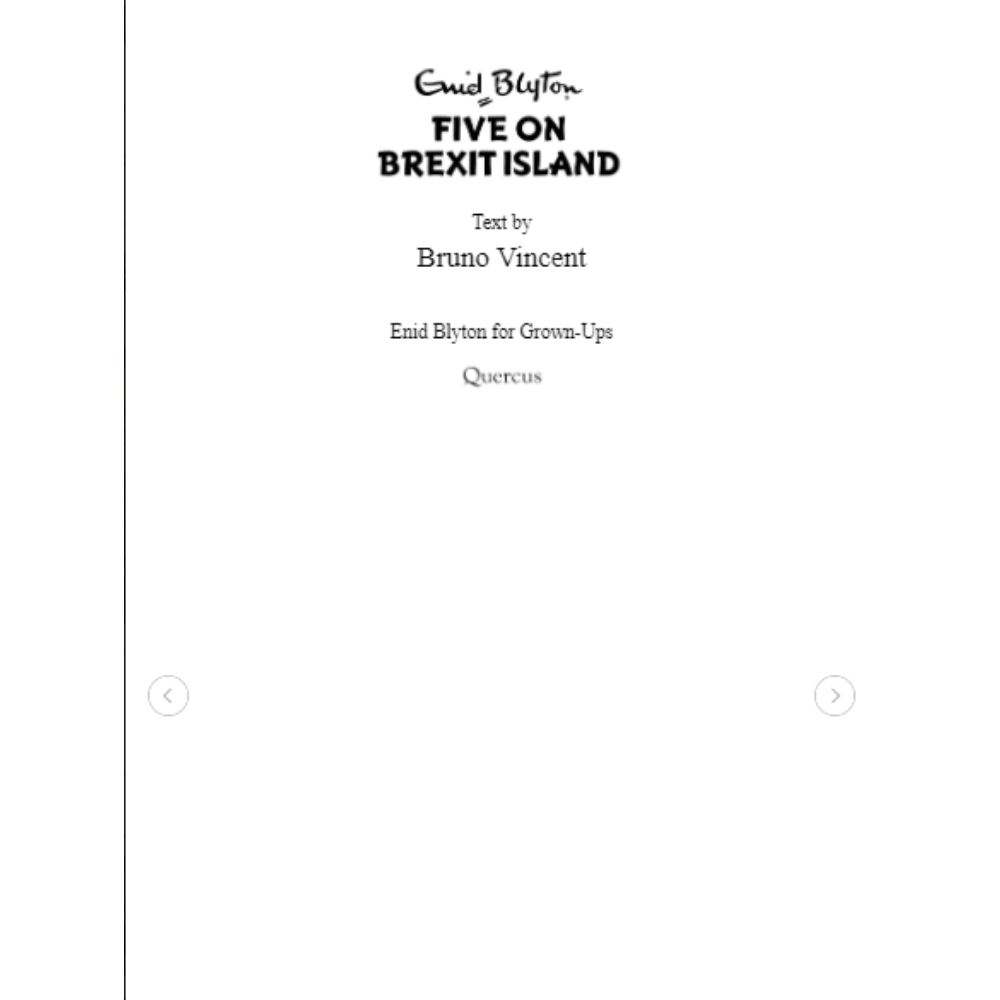 Five on Brexit Island