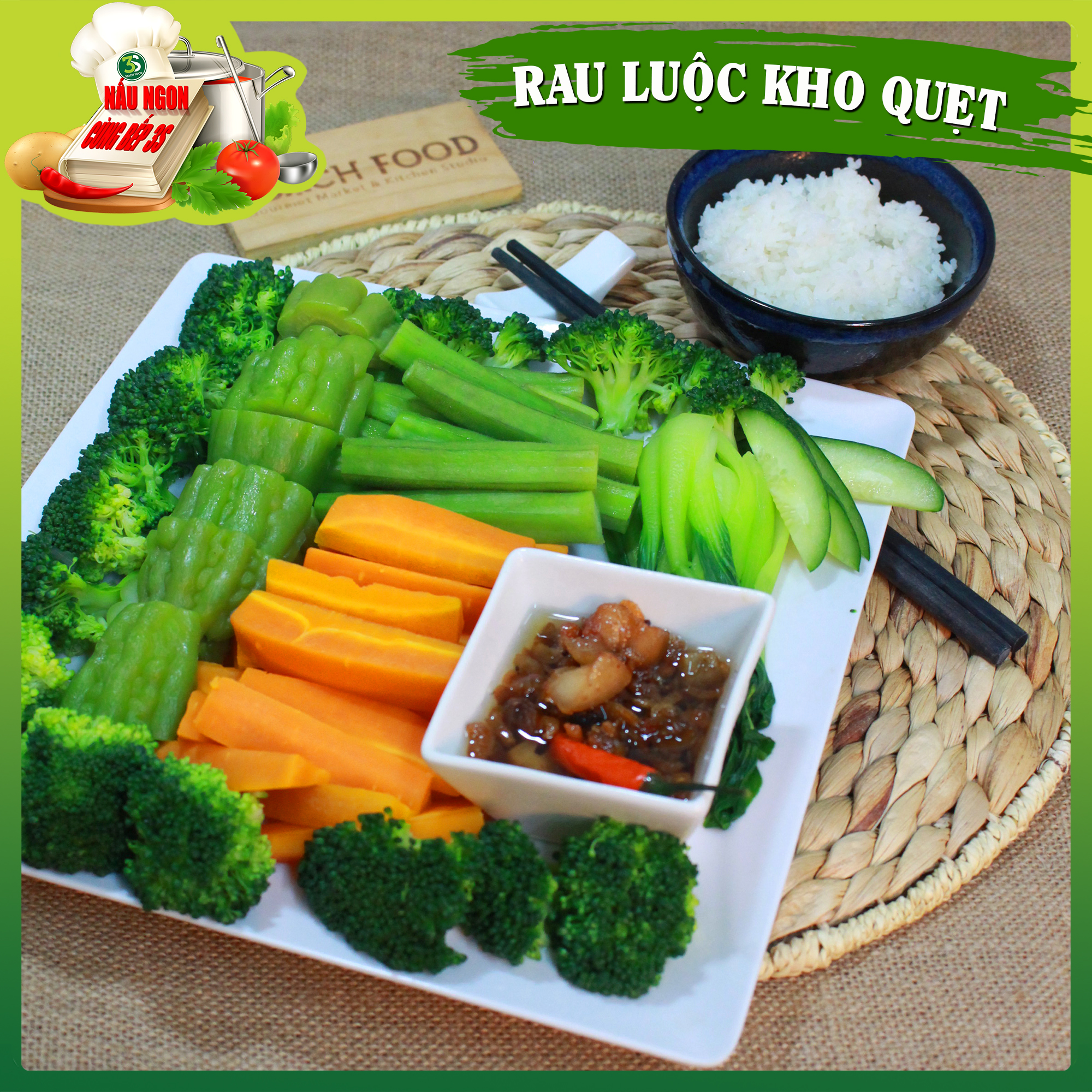 Kho Quẹt 3Sach Kitchen - Hộp 150gr