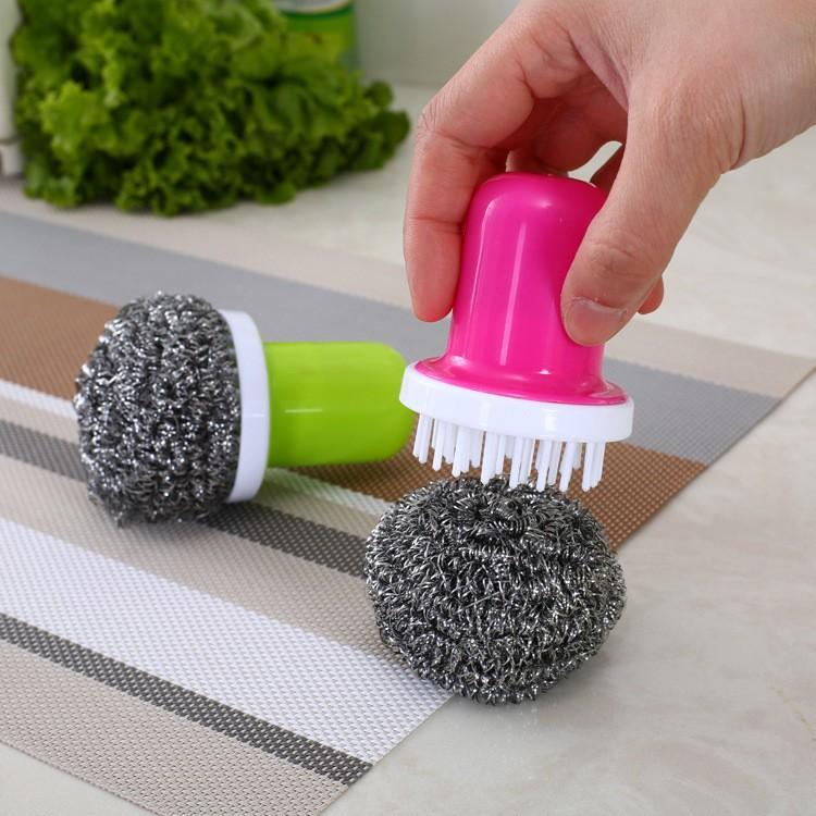 Dụng Cụ Cọ Xong Nồi Có Tay Cầm Siêu Sạch