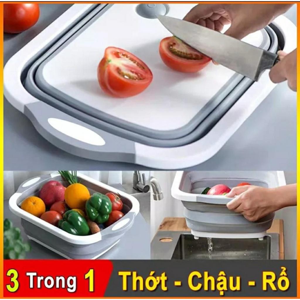 Chậu Thớt Đa Năng 3 In 1 Tiện Dụng