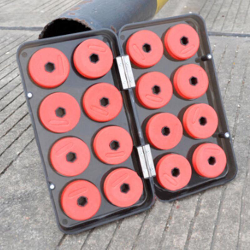16pcs Foam Spools Line Box Winding Board Fishing Line Shaft Fishing Lure Hook Rig Bait Storage Case Pesca Fishing Tackle Box 8