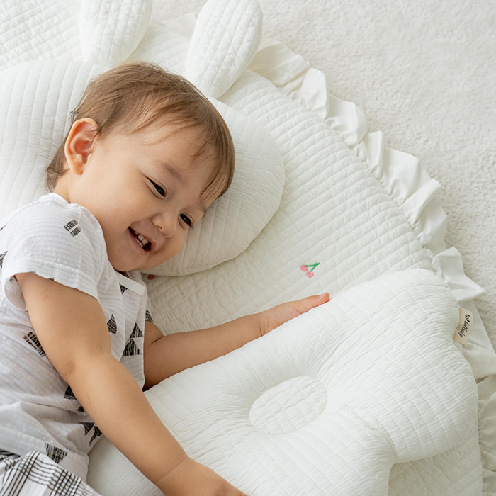 Gối dành cho bé sơ sinh giúp định hình vòng đầu hình dáng đáng yêu LOLBABY Hàn Quốc Pigment Character Pillow