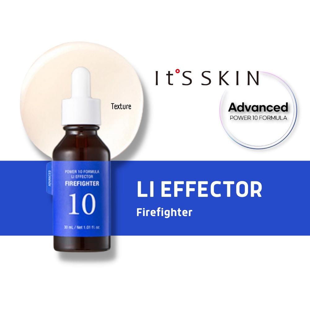 Tinh chất phục hồi sâu cho da It's Skin Power 10 Formula LI Effector Firefighter Hàn Quốc 30ml