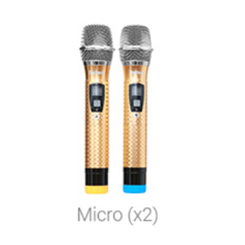 Micro không dây Dalton cho loa kéo karaoke TX-300 thân kim loại cao cấp, mic không dây UHF kết nối Bluetooth. [ HÀNG CHÍNH HÃNG ]