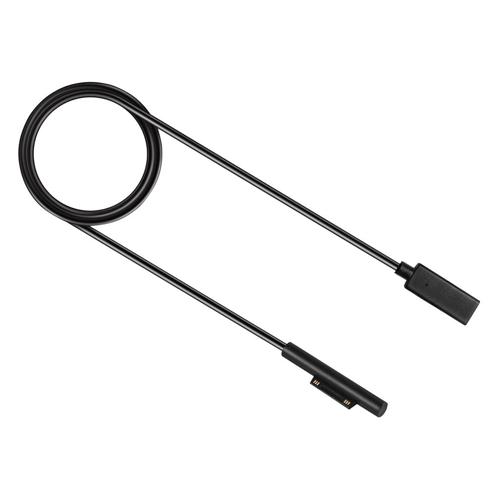 4x Connect For Microsoft Surface Pro 7/6/5/4/3 With USB-C 15V 4A Cable