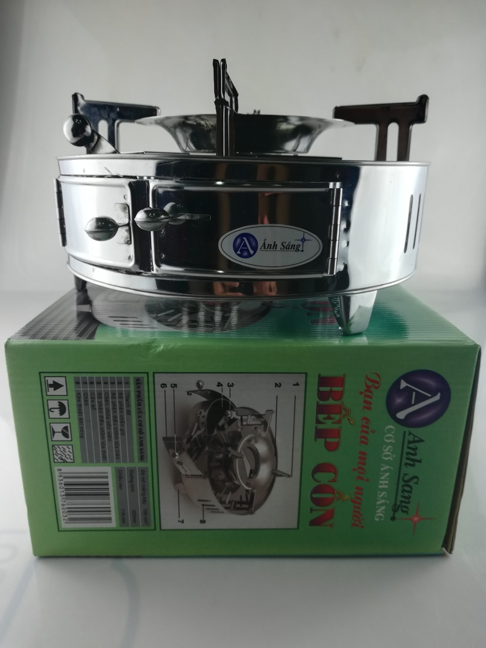 Lò Nấu Inox Bằng Cồn Tiện Lợi