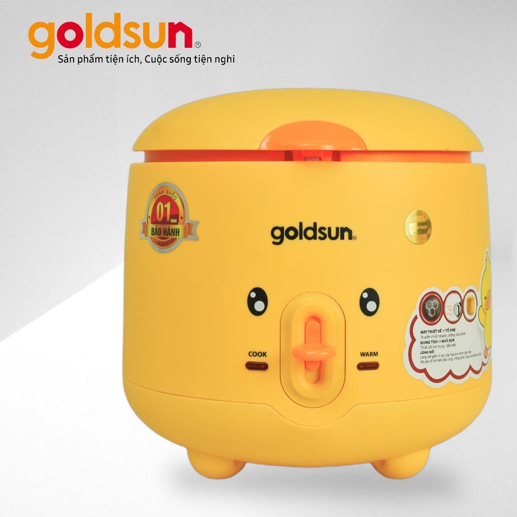 Nồi cơm điện Goldsun GRC5020 (1 lít) Bảo hành 12 tháng - Hàng chính hãng