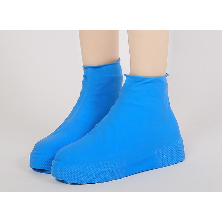 Combo 2 bao giày đi mưa  - ủng đi mưa silicon, chống nước , chống thấm , chống trơn trượt phù hợp cho cả nam và nữ