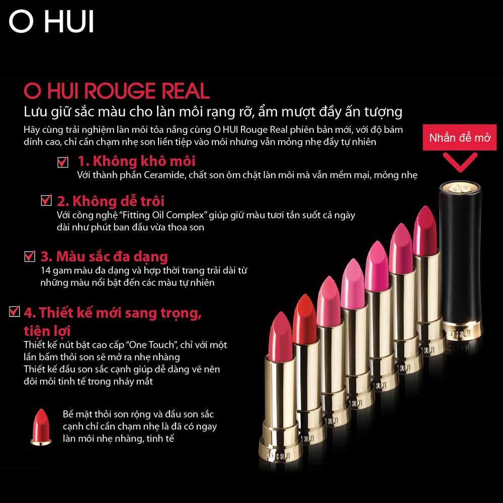 Son môi OHUI Rouge Real Lipstick 3.5g