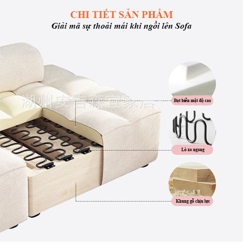 Ghế sofa thư giãn tatami, ghế sofa phòng khách cao cấp