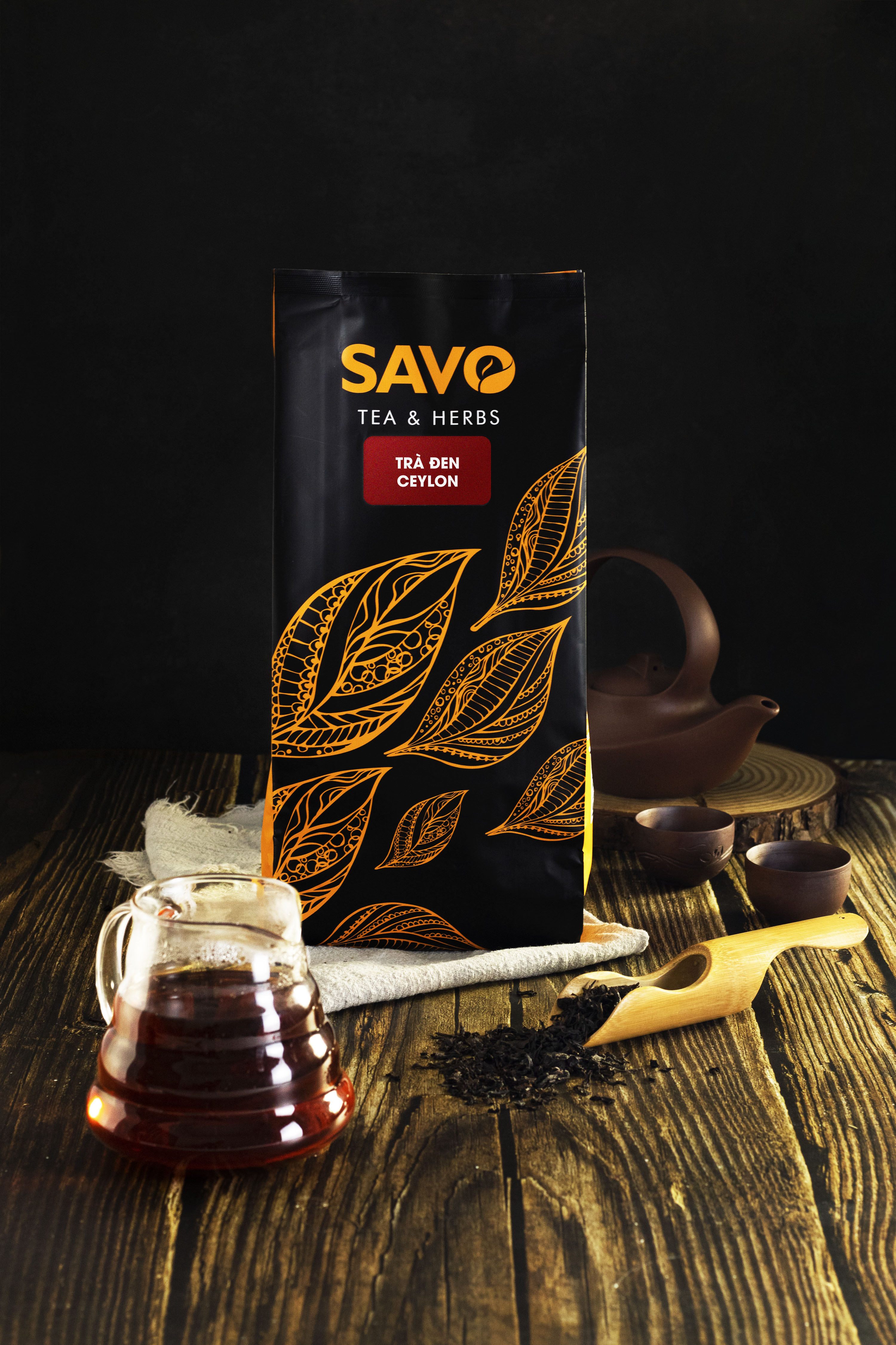 SAVO Trà Đen Ceylon - Túi 500gr