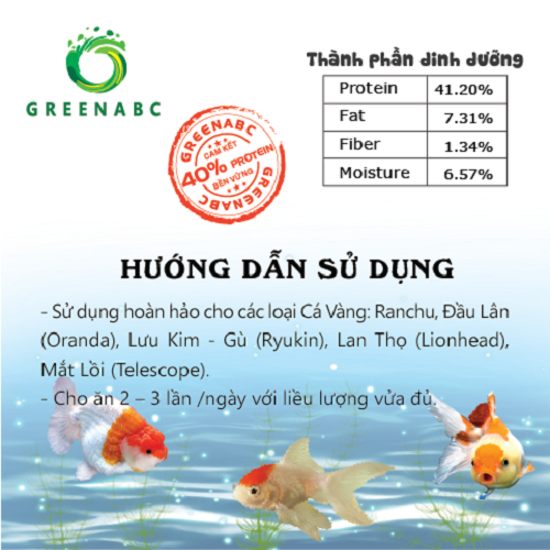 Thức ăn CÁ 3 ĐUÔI - Gold Fish