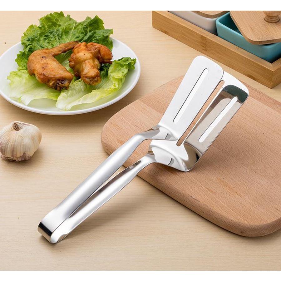 Kẹp Gắp Thức Ăn Bằng Thép Không Gỉ