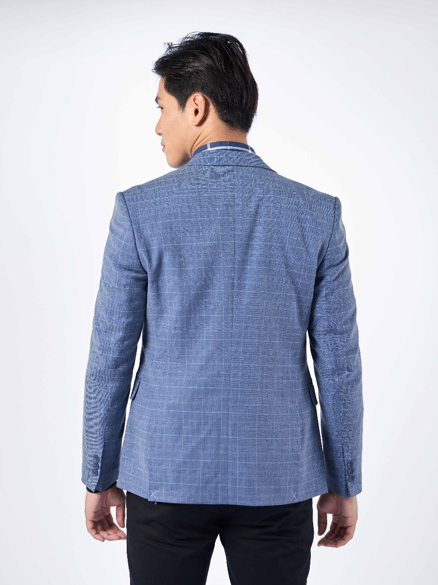 Áo Blazer OWEN nam công sở vải sợi gỗ Namu KHÔNG NHĂN dáng REGULAR mã BL220690