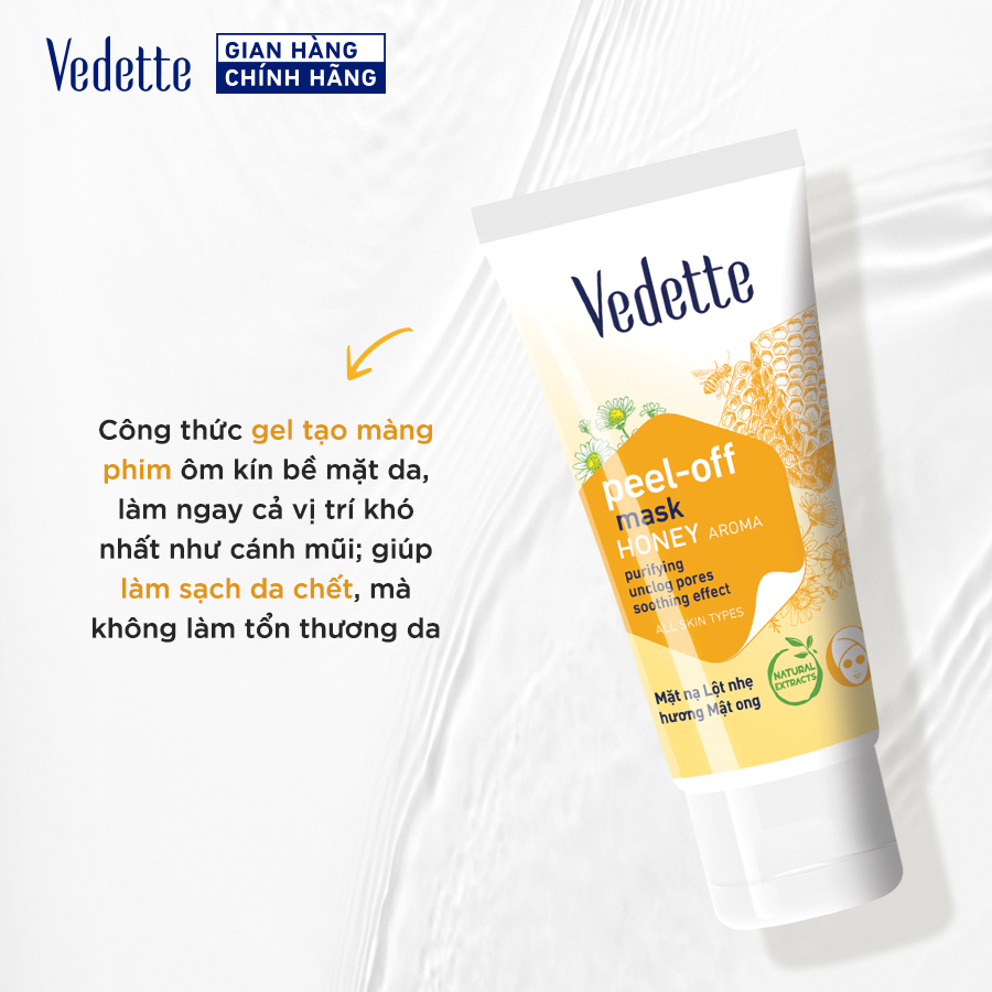 Mặt Nạ Lột Nhẹ Hương Mật Ong Vedette 50ml