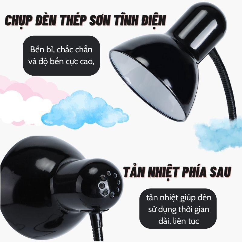 Đèn học để bàn Sakawin D5, Đèn học đèn làm việc bảo vệ mắt Bóng LED điều chỉnh 3 chế độ sáng