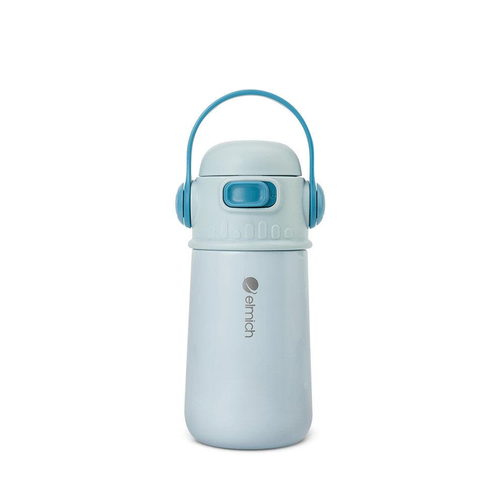 Bình Giữ Nhiệt Elmich EL-8334 400ml, Hàng Chính Hãng, Inox 304, Mở Nắp 1 Chạm, Có Lưới Lọc, Quai Xách Tiện Lợi - JoyMall
