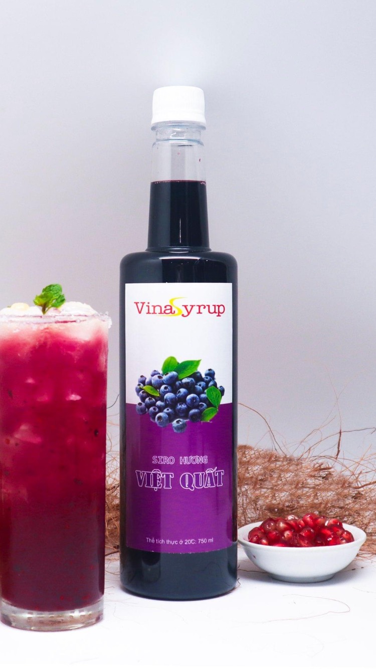 Siro Nho Đen VinaSyrup 750ml