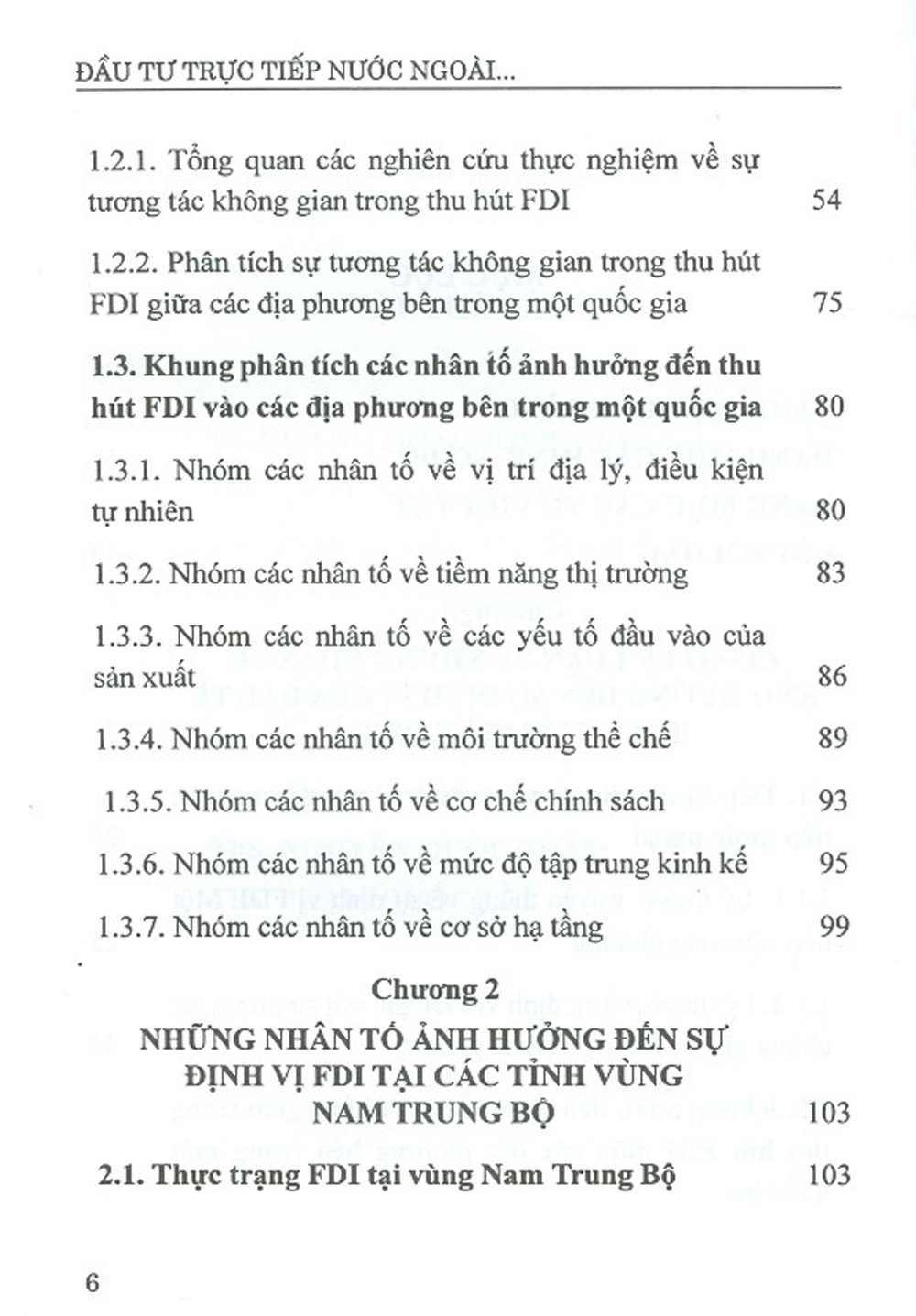 Đầu Tư Trực Tiếp Nước Ngoài Tại Vùng Nam Trung Bộ Những Nhân Tố Và Sự Phân Bổ Không Gian