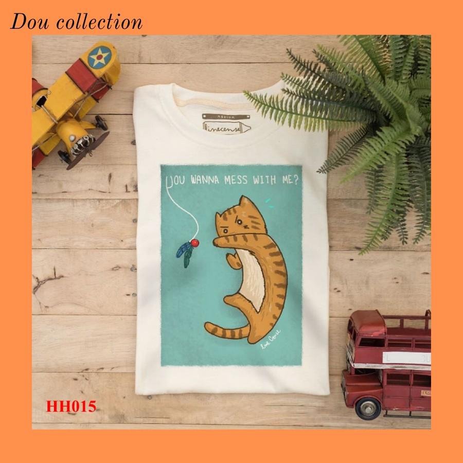 Áo Thun Nam Sói Bóng Chày - Form Unisex - Chất Cotton - Mã AT051