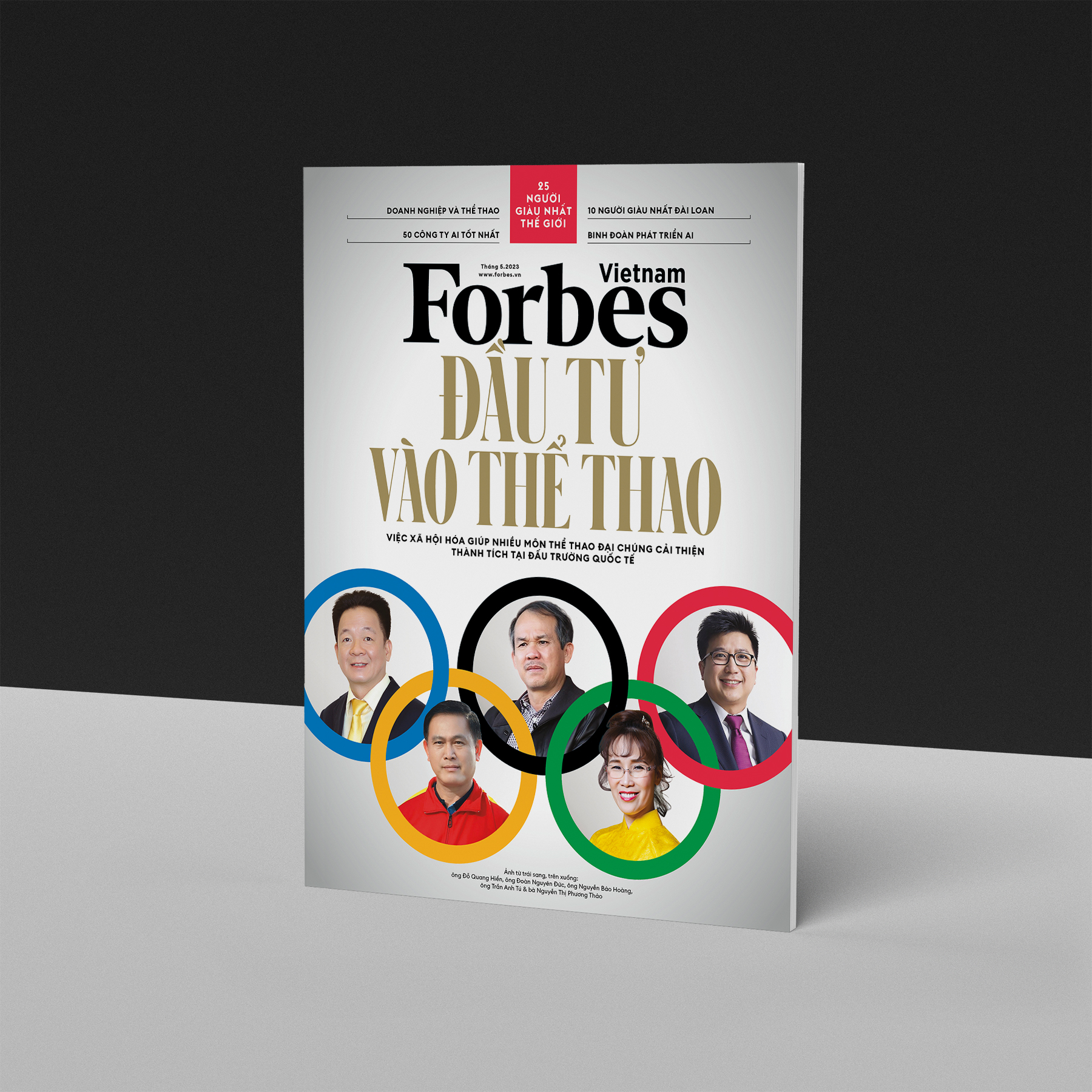 ĐẦU TƯ VÀO THỂ THAO - Tạp chí Forbes Việt Nam - Số 117 (Tháng 5.2023)