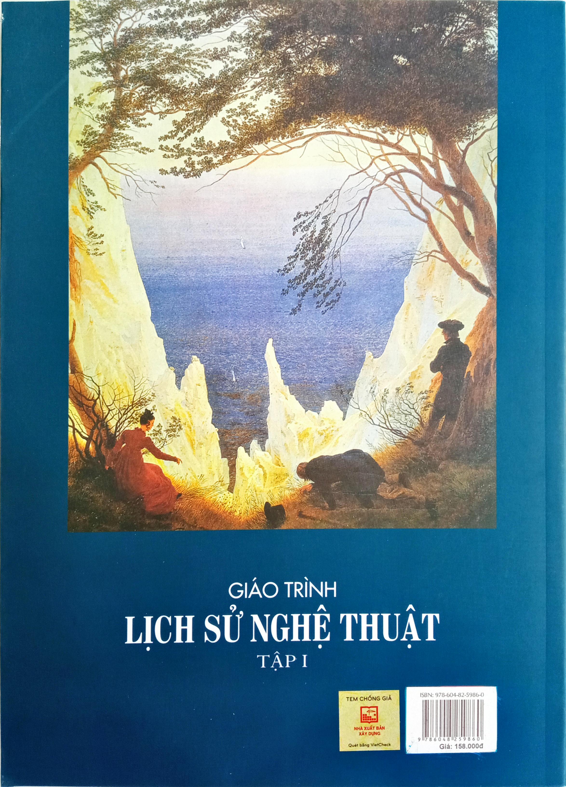 Sách - Giáo trình lịch sử nghệ thuật tập 1 - NXB Xây dựng