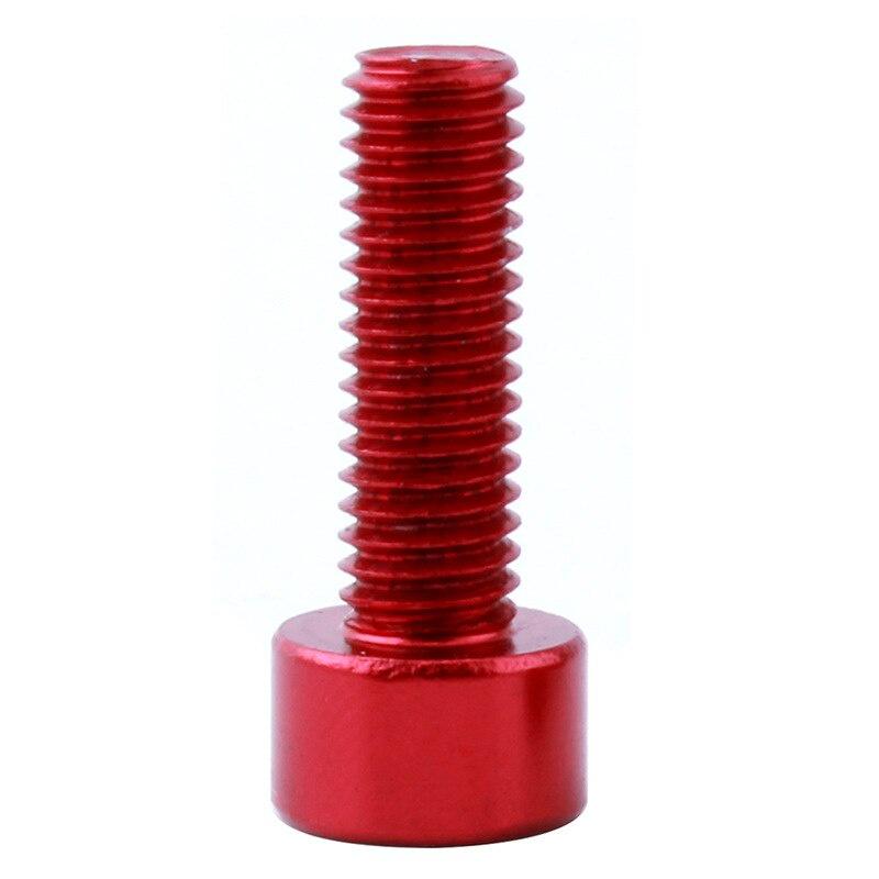 4 Pieces Water Bottle Cage Bolts Holder Screws Hex Socket Screws Aluminum Alloy Bicycle Accessories Screws Aluminum