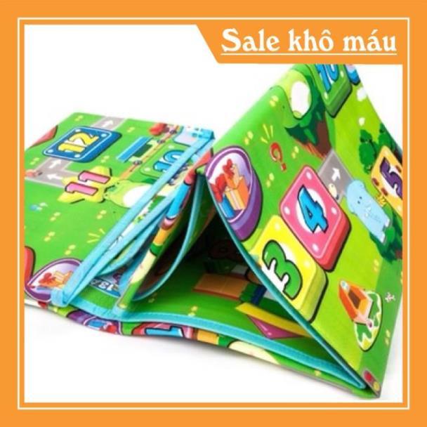 Thảm Xốp 2 Mặt Cho Bé Maboshi nhiều kích cỡ M6/M8/2M/2,2M/2,5M/3M ( giao màu ngẫu nhiên )