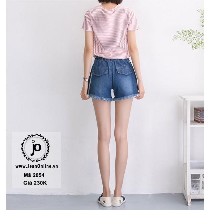 Bigsize Nữ - Short Jean Lưng Thun