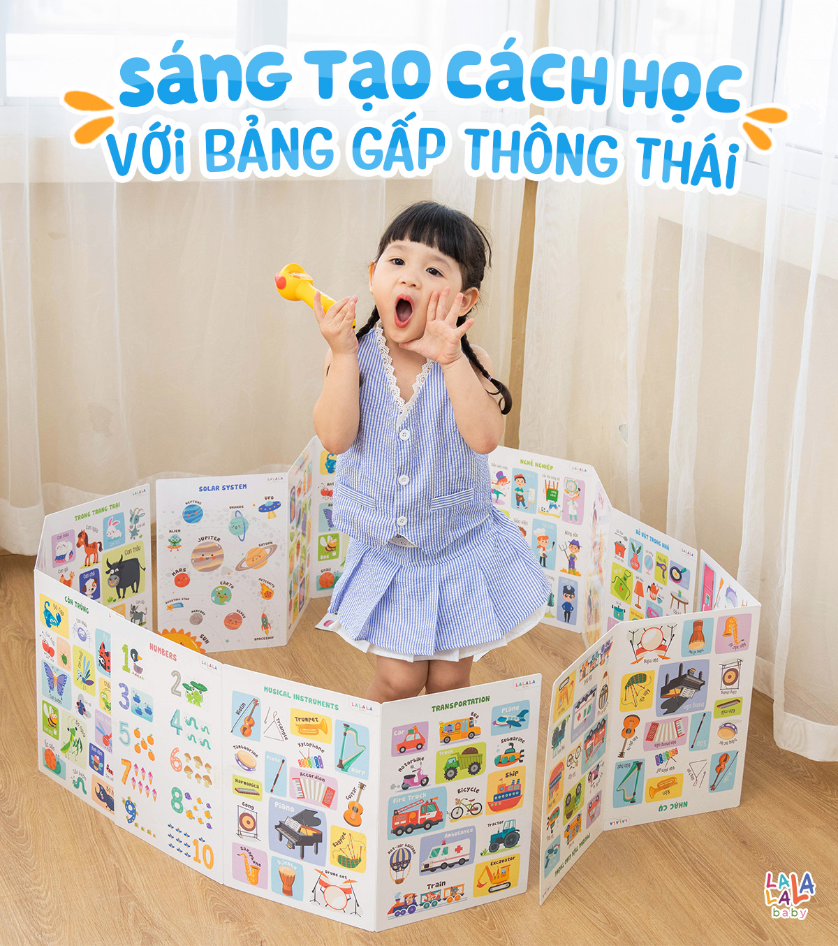 Bút Chấm Đọc Lala Magic Pen Song Ngữ Việt Anh - Đồ Chơi Âm Thanh Tích Hợp Đa Chức Năng kèm Thu Âm Cho Bé – Lalala Baby