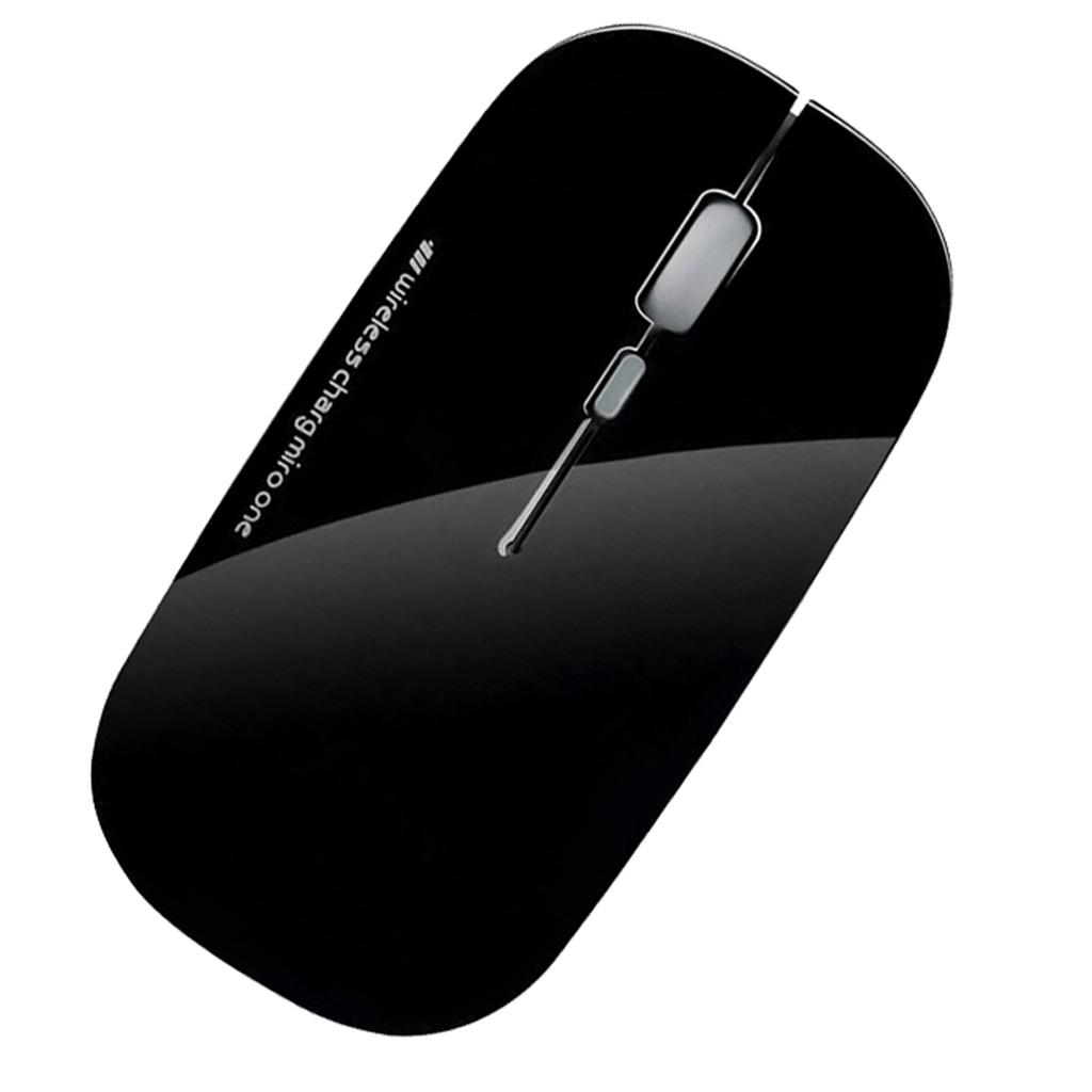 2.4 GHz Rechargeable Battery Wireless Mouse Silent Button Ultra-thin Optical USB Mice