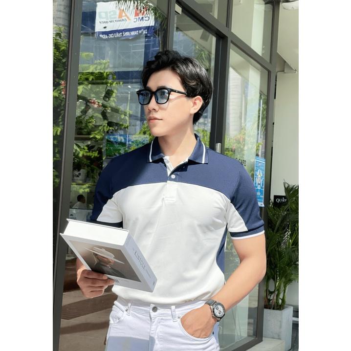 Áo thun POLO phối màu tay ngắn thời trang nam , nam tính hàn quốc tôn dáng cho các anhem THỜI TRANG NAM 1986
