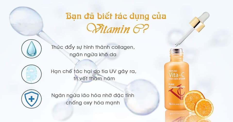 Serum làm trắng da chống lão hóa  Vitac Total Care Ampoule 12%