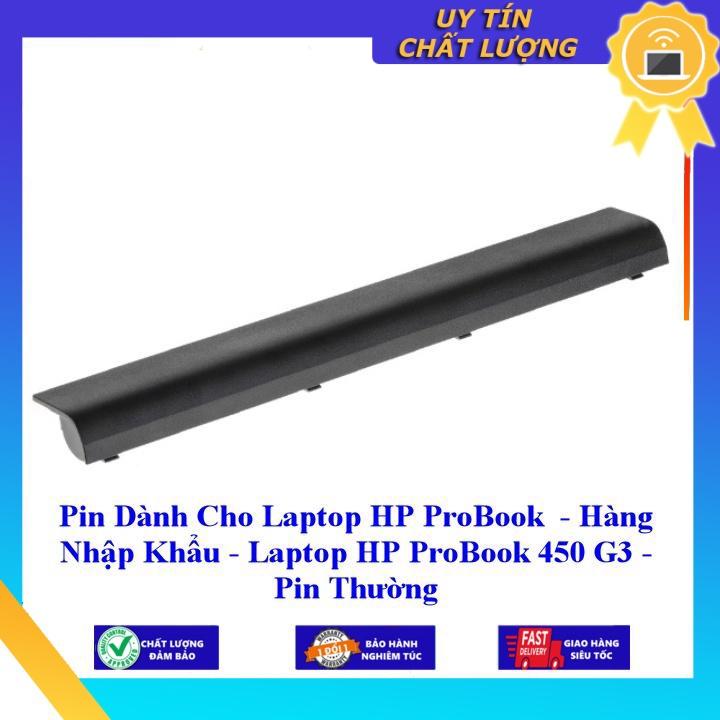 Pin dùng cho Laptop HP ProBook 450 G3 - Hàng Nhập Khẩu MIBAT567