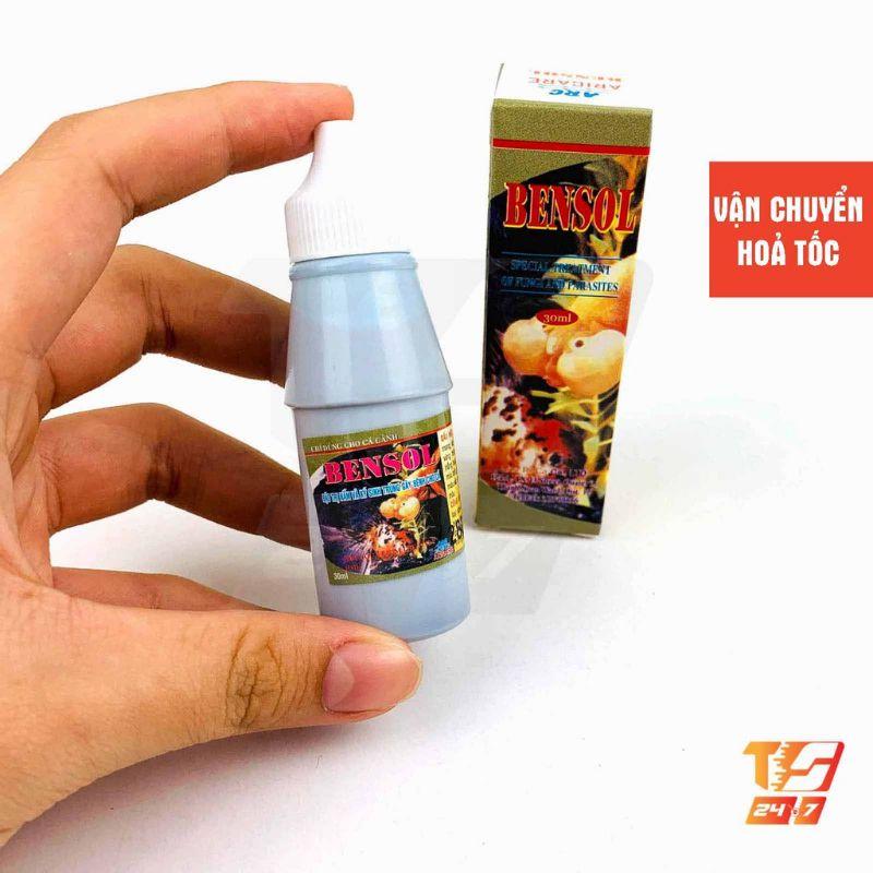 Dung dịch phòng nấm Bensol 30ml - Sử dụng cho cá cảnh